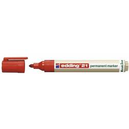 Edding 21 Ecoline Permanent Marker Red 1.5-3mm