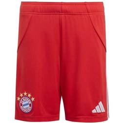 adidas FC Bayern 25 26 Home Shorts Kids Red