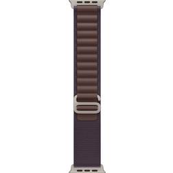 Apple 49mm Alpine Loop Medium Indigo for Natural Titanium Finish