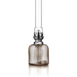 Karlskrona Lampfabrik Kungsholmen Smoke Grey/Nickel Oil Lamp 38cm