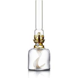 Karlskrona Lampfabrik Kungsholmen Clear/Brass Oil Lamp 38cm