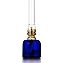 Karlskrona Lampfabrik Kungsholmen Cobalt Blue Oil Lamp 38cm