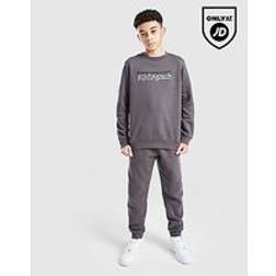 McKenzie Casson Fleece Crew Tracksuit Junior - Grå