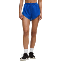 Lululemon Mile Maker Run Crew Graphic Woven High Rise Short 3" - Galactic Cobalt