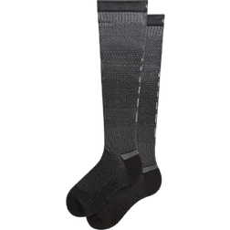 Lululemon MicroPillow Kniehohe Kompressions Laufsocken - Black/Silver Drop
