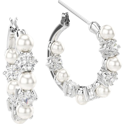 Swarovski Drop Örhängen Matrix - Silver