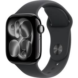 Apple Watch Series 11, Aluminium, 42mm, GPS, Sport Band Jet Black