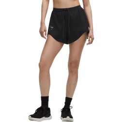 Lululemon Mile Maker Run Crew Graphic Woven High Rise Short 3" - Black