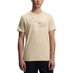 Under Armour Foundation Men's Short Sleeve T-shirt - Khaki Base/Titan Grey