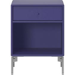 Montana Furniture Dream with Legs Monarch/Chrome Bedside Table 30x35.4cm