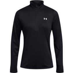 Under Armour Tech Women's ½ Zip Sweatshirts - Black/White