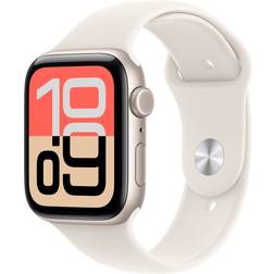 Apple Watch SE 3, Aluminium, 44mm, GPS + Cellular, Sport Band Starlight