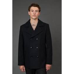 Burton Signature Wool Blend Peacoat - Black