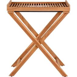 House Nordic Ronda Hopfållbart Naturligt Teak 60 x 40 x 70 Brickbord