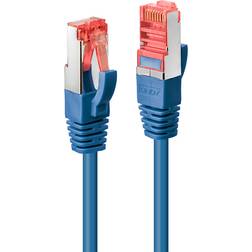 Lindy S/FTP Cat6 PVC RJ45 - RJ45 M-M Blue 10m