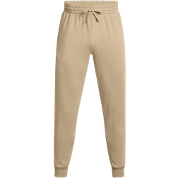 Under Armour Men's Rival Fleece Joggers - Khaki/White