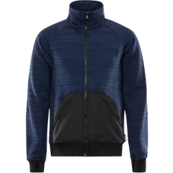 Fristads Kansas Sweatshirt Jacka 7052 SMP - Marinblå/Svart