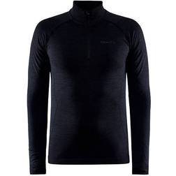 Craft Active Comfort Core Dry Halfzip Baselayer Men - Black