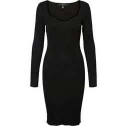 Vero Moda Slim Fit V-Neck Long Dress