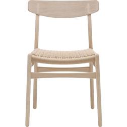 Carl Hansen & Søn CH23 Tvålad Ek Naturflätat Papperssnöre Köksstol 78.6cm