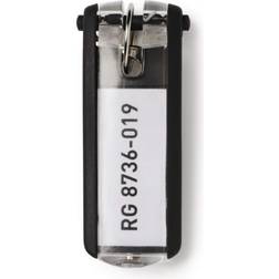 Durable Key Holder Clip 6pcs Black