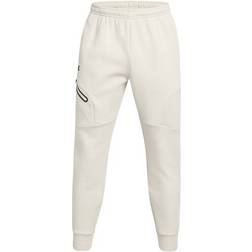 Under Armour Unstoppable Fleece Men's Joggers - Summit White/Black