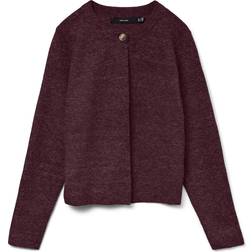 Vero Moda Vmmarina Stickad Kofta - Lila