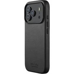 Mujjo Läderfodral för iPhone 17 Pro Svart