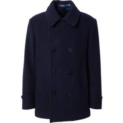 Polo Ralph Lauren Overgangsfrakke Lightweight Melton Peacoat Navy