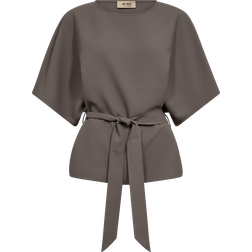 Mos Mosh Mmrikala Miley Blouse Dam Långärmade Korta Ärmar - Delicioso