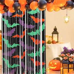 Shein Halloween Rain Curtain Background Cloth