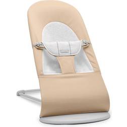 BabyBjörn Babysitter Balance Soft Beige/Grå Vävd/Jersey Ljusgrå