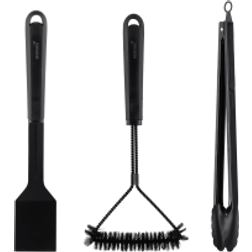 Mustang Grill Tool Set 3 Pcs Black Line Grill Set
