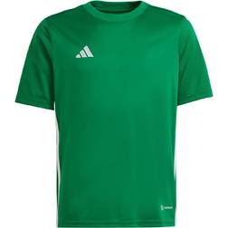 adidas Junior Tabela 23 Short Sleeve T-shirt - Team Green/White