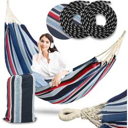 B2X Double Hammock Malaga Blue-Red Sofotel