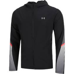 Under Armour UA Velociti Storm Men's Hooded Jacket - Black/Castlerock/Reflective