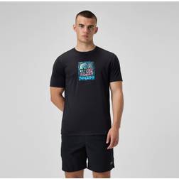 Speedo Men's Short Sleeve Swim Shirt Black