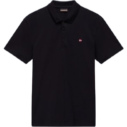 Napapijri Ealis Sort polo med korte ærmer-Black Black