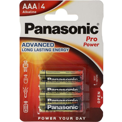 Panasonic LR03PPG Compatible 4-pack Gold/Red