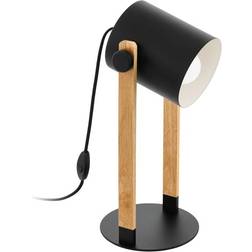 Eglo Hornwood sort/træ Bordlampe