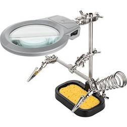 Goobay Third hand’ soldering support magnifier h