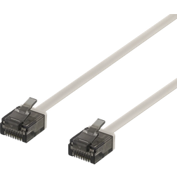 Deltaco Cat6a U/UTP RJ45 - RJ45 M-M Grey 3m