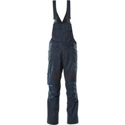 Mascot 18569-442 Accelerate Bib & Brace With Kneepad Pockets - Dark Blue