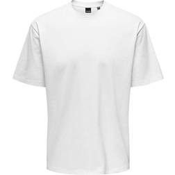 Only & Sons Onsfred Life Rlx Ss Tee Vit