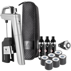 Coravin Timeless Six+ Wine Preservation System Set Silver Wine Pump