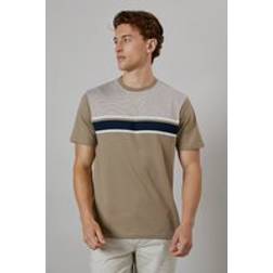 Burton Neutral Chest Stripe T-Shirt