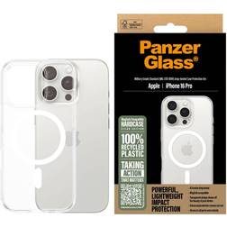 PanzerGlass MagSafe Case for iPhone 16 Pro White/Transparent