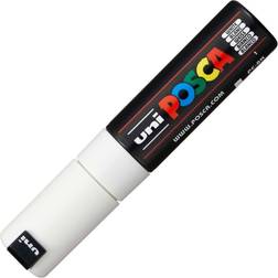 Uni Posca PC-8K Broad Bullet White