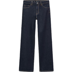 Mango Danila Wide Leg Highrise Jeans Bukser - Open Blue