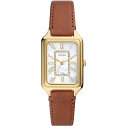 Fossil Raquel ES5307 Woman 26 mm Analog Kvarts Mineralglas Mother of pearl 14 mm